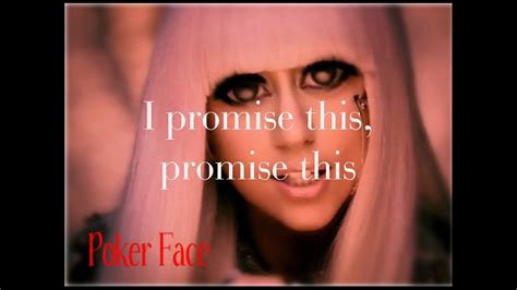 poker face clean by lady gaga